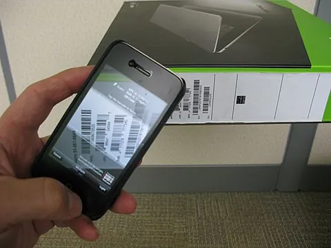 mobile scanner picking: an order picking method where barcodes are used to help the picker