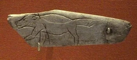 mobiliary art: small pieces of prehistoric art that could be carried, as opposed to art applied to walls or...