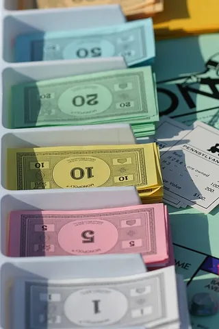 monopoly money: play money