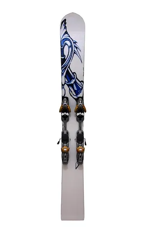 monoski: a variant of a downhill skiing/alpine skiing ski, that is very wide, allowing for both right and...