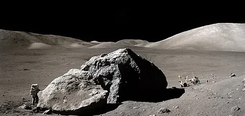 moon rock: rock from the surface of the moon, but especially any geological specimen brought back to Earth by...