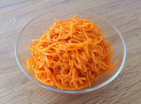 morkovcha: a spicy carrot-based salad