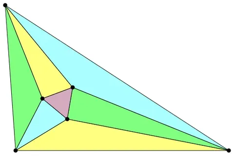 morley triangle: any of a number of triangles described in Morley's trisector theorem, especially the equilateral...