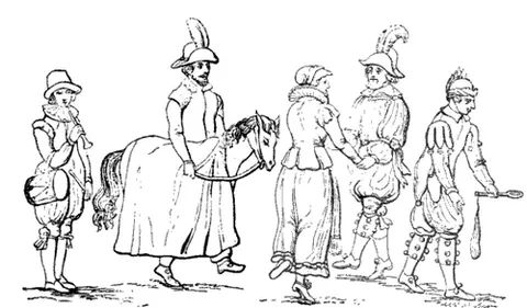 morris dancing: the performance of a morris dance