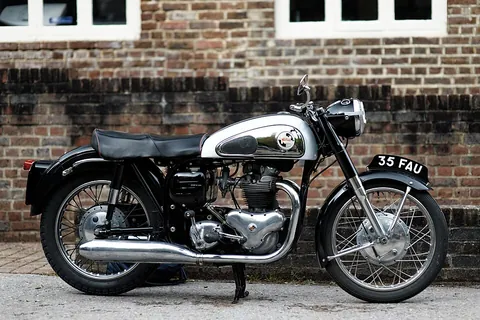 motorbike: a motorcycle