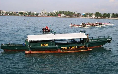 motorized banca: a banca with an engine; a motorboat