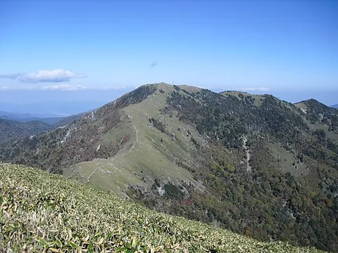 mount tsurugi: a mount in Tokushima prefecture, Japan