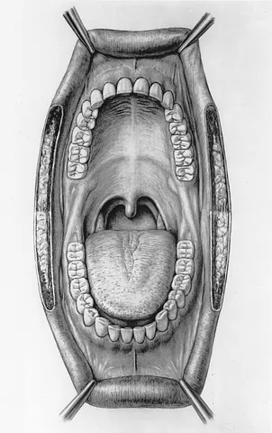 mouth: the front opening of a creature through which food is ingested
