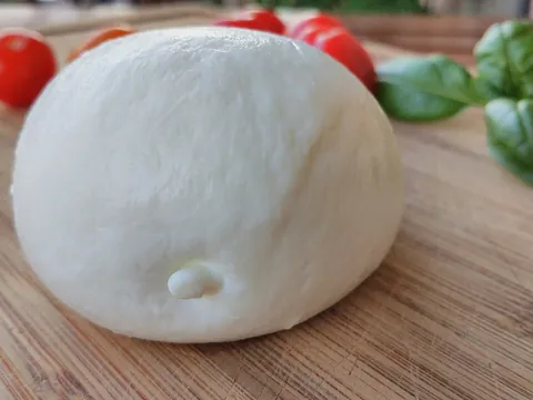 mozzarella: soft Italian or Italian-style cheese made from cow's or buffalo's milk and commonly used as a pizza...