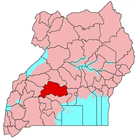 mubende: a district in central Uganda