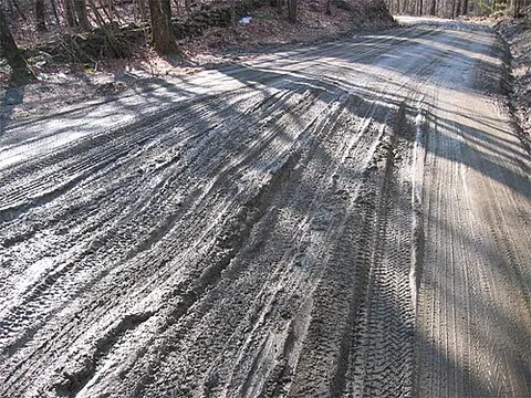 mud season: the part of spring season in cold climates when dirt roads turn impassable due to heavy rains,...