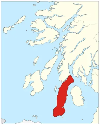 mull of kintyre: a headland in Scotland, at the southwesternmost tip of the Kintyre peninsula