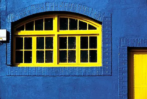 muntin: one of the separators between panes of glass in a composite window