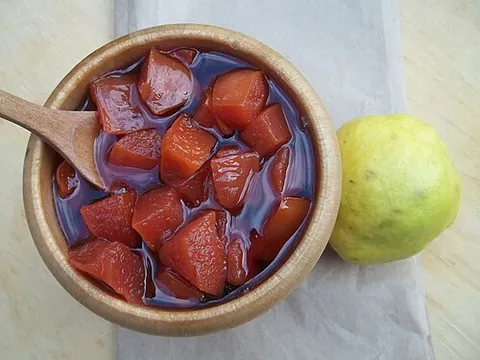 murabba: a kind of sweet fruit preserve