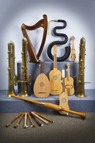 musical instrument: a device, object, contrivance or machine used to produce musical notes or sounds