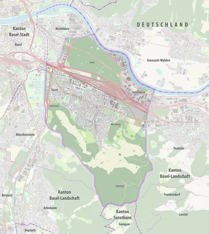 muttenz: a municipality in Arlesheim district, Basel-Landschaft canton, Switzerland
