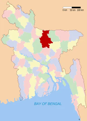 mymensingh district: one of the four districts in the Mymensingh Division of Bangladesh