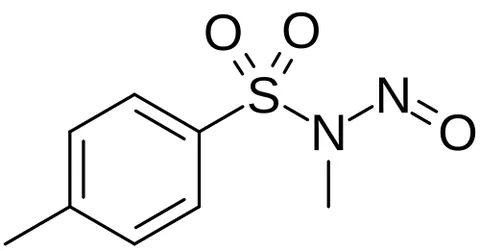 n-methyl-n-nitroso-p-toluenesulfonamide: a nitrosamide compound used in laboratories as a precursor for producing diazomethane, a reactive...
