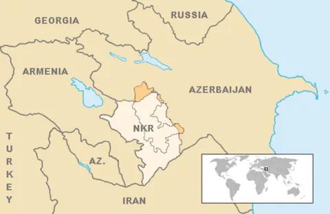 nagorno-karabakh: a landlocked region in South Caucasus