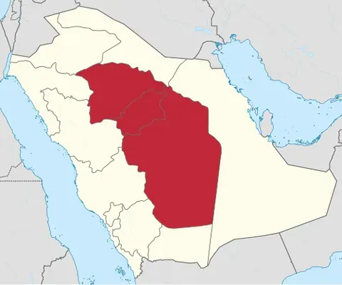 najd: the central region of Saudi Arabia