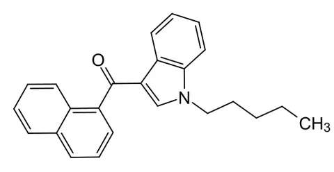 naphthoylindole: a class of synthetic psychoactive drugs with cannabinoidergic effects