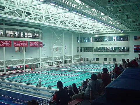 natatorium: a swimming pool, especially an indoor one; a building housing one or more swimming pools