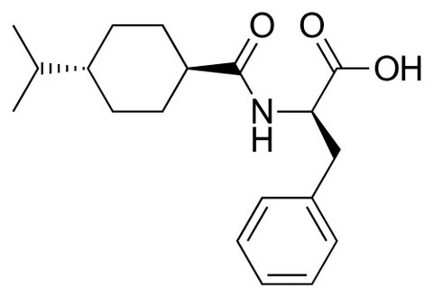 nateglinide: a meglitinide drug for the treatment of type 2 diabetes that lowers blood glucose by stimulating...