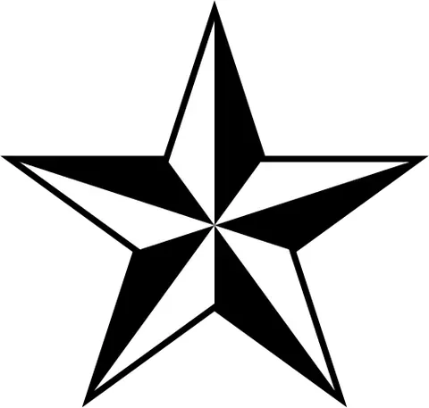 nautical star: a symbol representing the North Star, associated with the sea services of the United States...