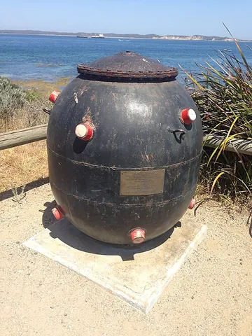 naval mine: an explosive device placed in the water, being either stationary or drifting, and intended to...