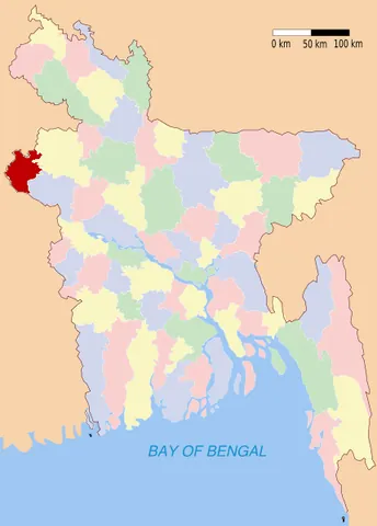 nawabganj district: one of the eight districts in the Rajshahi Division of Bangladesh