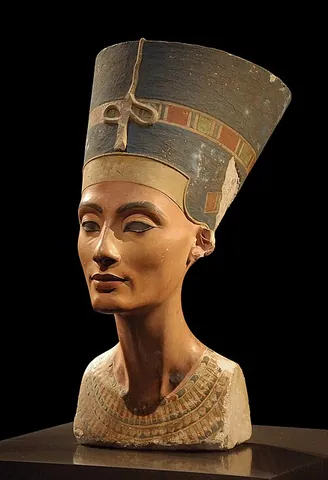 nefertiti: a queen of Ancient Egypt, the chief consort of the pharaoh Akhenaten