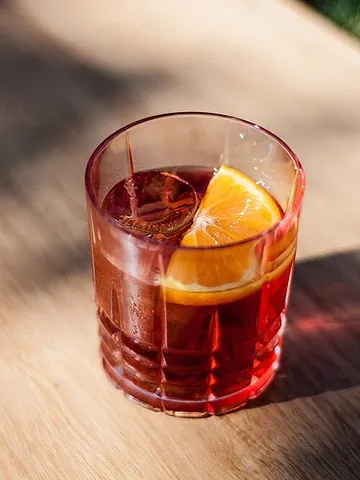 negroni: a cocktail consisting of gin, Campari and vermouth, usually in equal parts