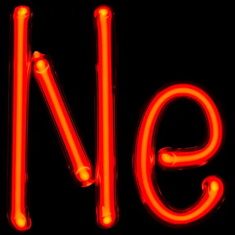 neon: the chemical element (symbol Ne) with an atomic number of 10. The second of the noble gases, it is...
