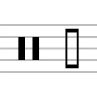 neutral clef: a symbol used for pitchless instruments, such as some of those used for percussion instruments, for...
