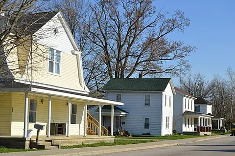 new paris: a census-designated place in Elkhart County, Indiana