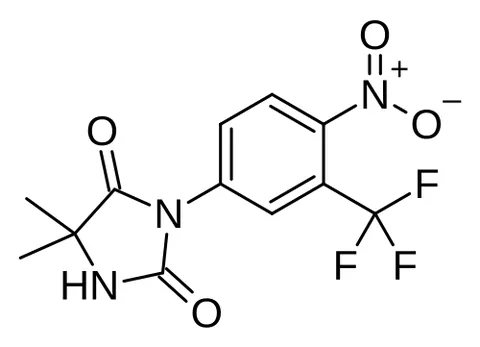 nilutamide: an antiandrogen medication used in the treatment of advanced-stage prostate cancer