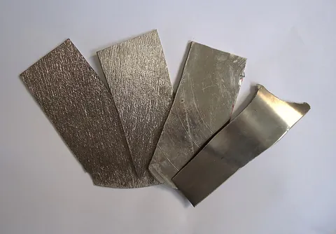 niobium: a chemical element (symbol Nb) with an atomic number of 41: a light grey, crystalline, ductile...