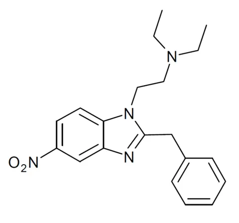 nitazene: a synthetic opioid derived from 2-benzylbenzimidazole