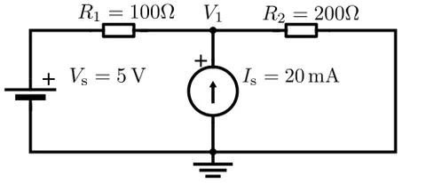 nodal analysis: a method of solving for the voltages of nodes in an electric circuit, in which a system of...