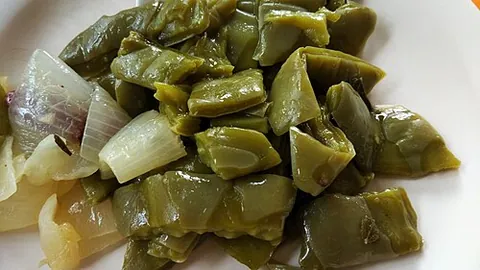 nopal: a prickly pear cactus from the genus Opuntia, especially Opuntia cochinellifera; the edible pads...