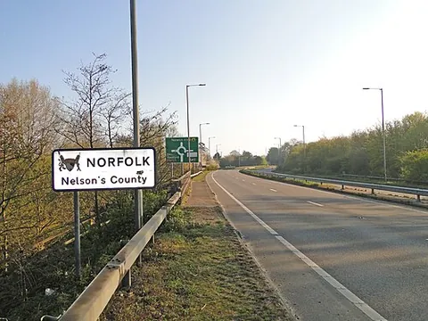 norfolk: a maritime county of eastern England bordered by Cambridgeshire, Lincolnshire, Suffolk, and the...