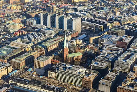 norrmalm: a suburb and borough in Stockholm, Sweden
