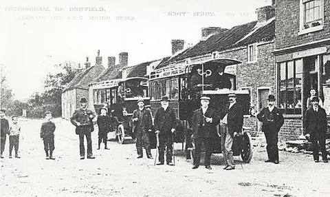 north frodingham: a village and civil parish in the East Riding of Yorkshire, England (OS grid ref TA1053)