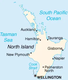north island: an island, the northernmost of the two major islands making up New Zealand