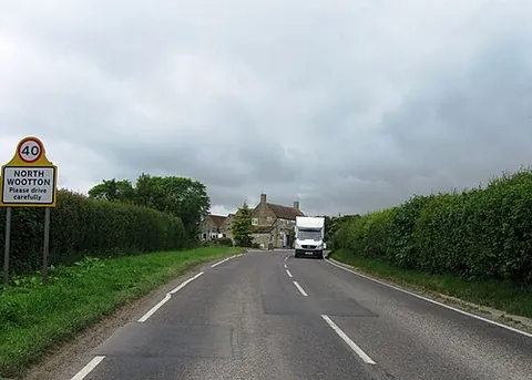 north wootton: a hamlet and civil parish (without a council) in north Dorset, England (OS grid ref ST6514)