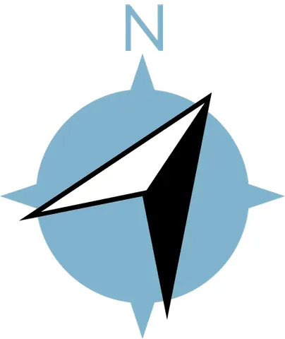 northeast by north: the compass point halfway between northeast and north-northeast, specifically 33.75°, abbreviated...