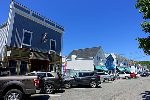 northeast harbor: a village in the town of Mount Desert, Mount Desert Island, Hancock County, Maine, United States