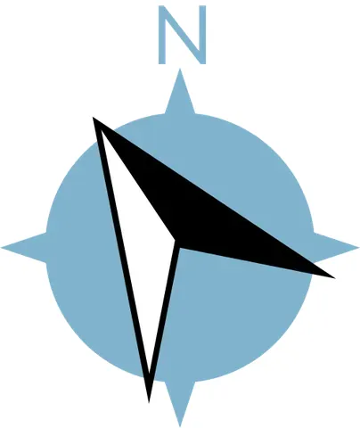 northwest by north: the compass point halfway between northwest and north-northwest, specifically 326.25°, abbreviated...