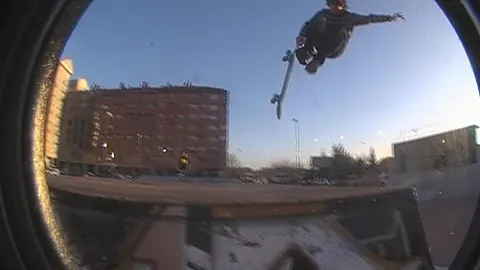 nosegrab: an aerial maneuver in which the skater ollies, then pops the back foot off board and grabs the nose...