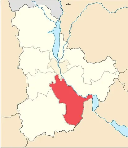 obukhiv: a raion of Kyiv Oblast, Ukraine